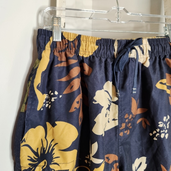 U.S Polo swim trunks men's sixe XL floral lined board swim shorts - Picture 8 of 8